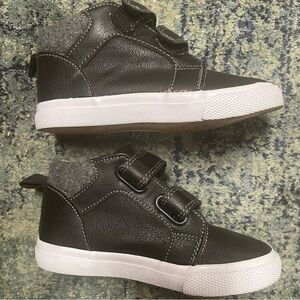 CAT & JACK Black Kids High-Top Sneakers